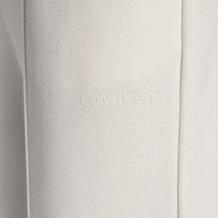 Damen Trainingshose Calvin Klein Knit YBI weißes Wildleder 7