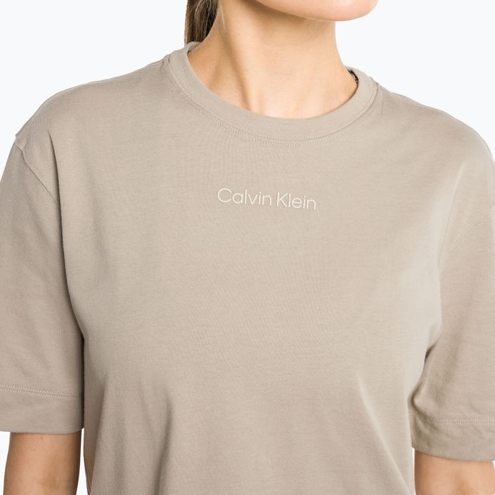 Calvin Klein Winter-T-Shirt aus Leinen für Frauen 4