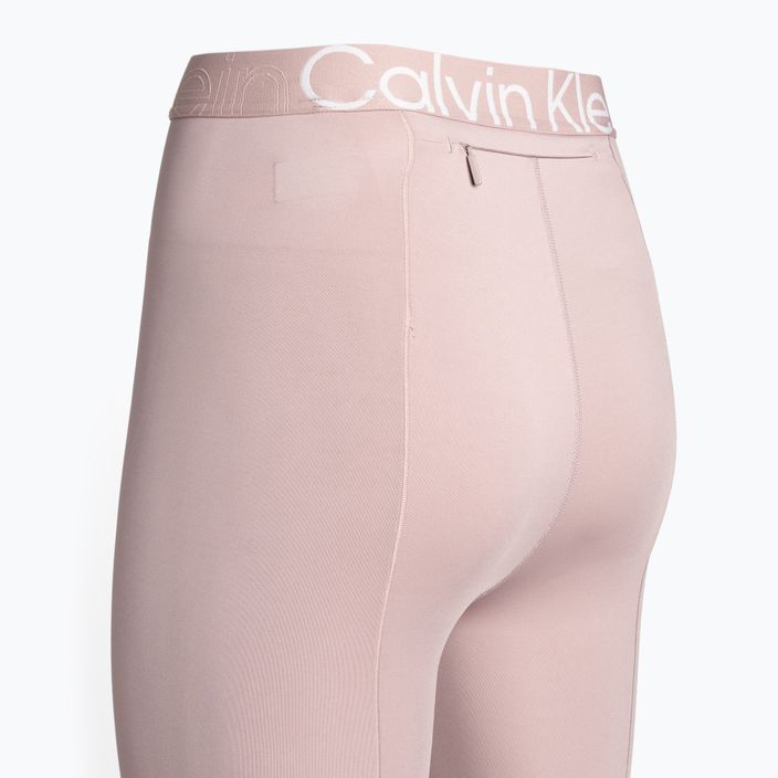 Damen Trainingsleggings Calvin Klein 7/8 8HR grau rosa 8