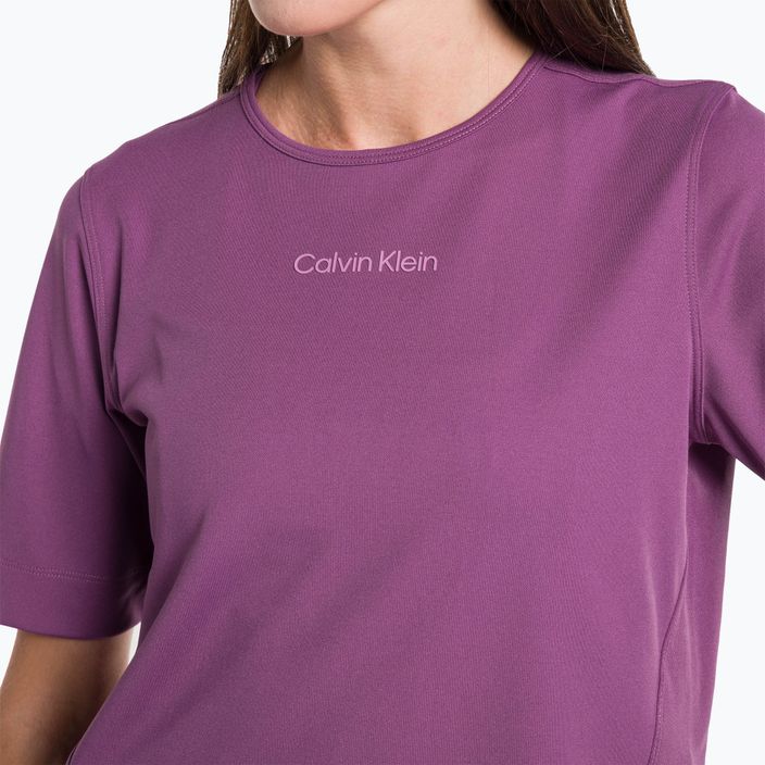 Calvin Klein Strick-T-Shirt in Amethyst für Frauen 4
