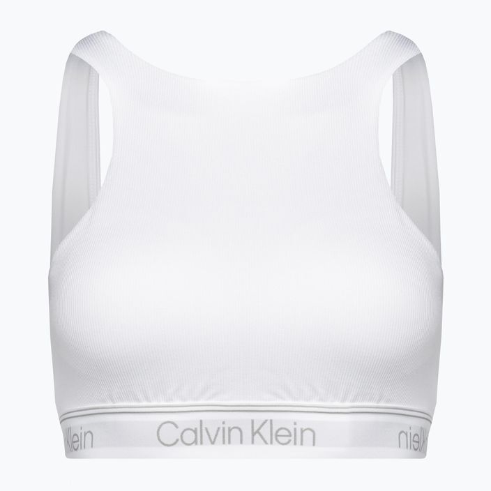 Calvin Klein Medium Support YAF hellweißer Fitness-BH