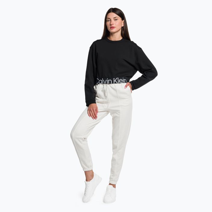 Frauen Calvin Klein Pullover schwarz Schönheit Sweatshirt 2