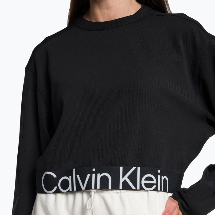 Frauen Calvin Klein Pullover schwarz Schönheit Sweatshirt 4