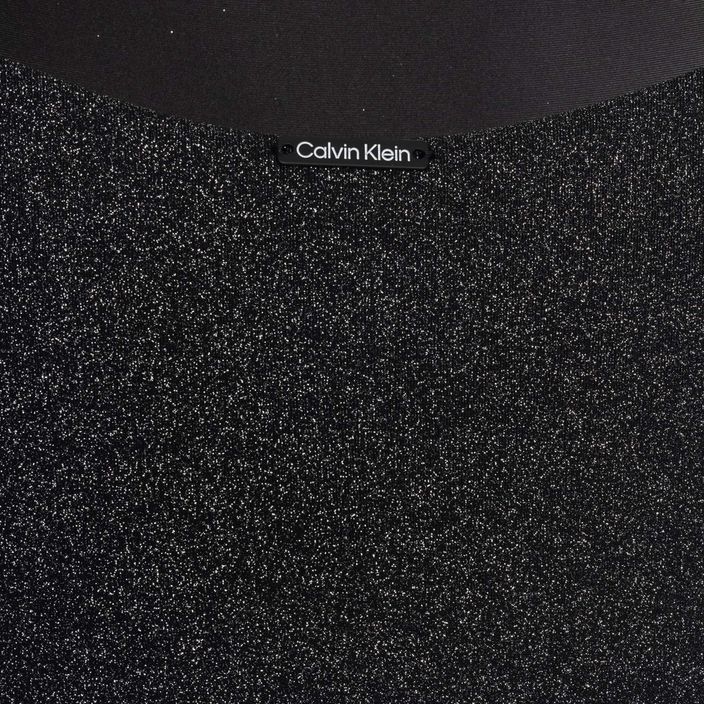 Damen Badeanzug Calvin Klein Einteilig Quadratischer Ausschnitt schwarz 5