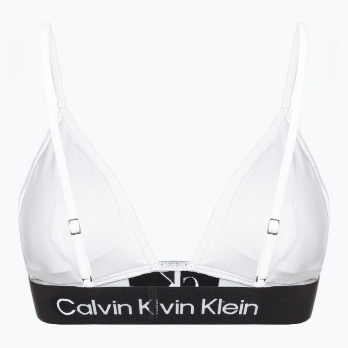 Calvin Klein Triangle-Rp-Badeanzug-Oberteil weiß 2