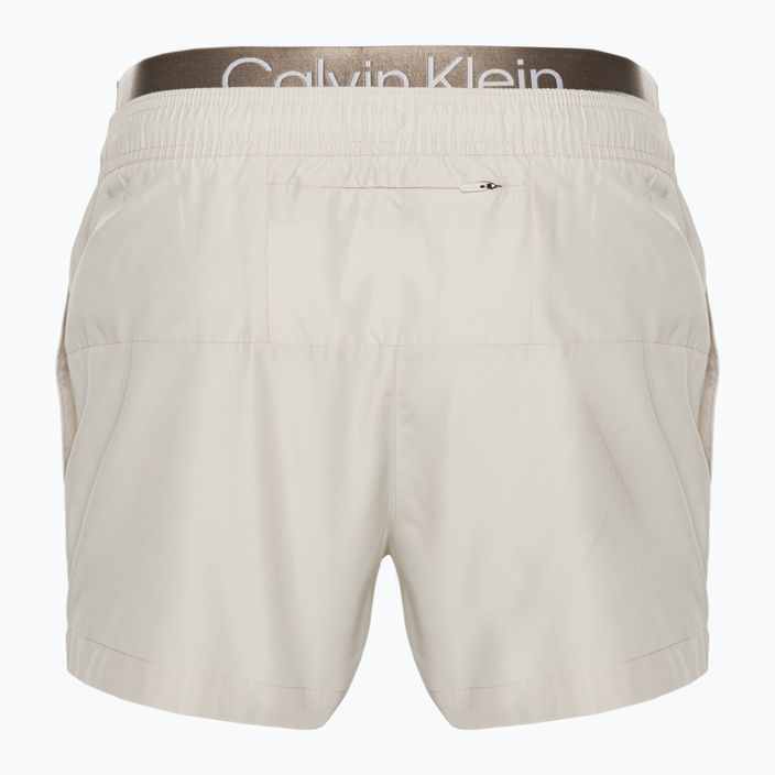 Calvin Klein Short Double Wb beige Badeshorts für Männer 2