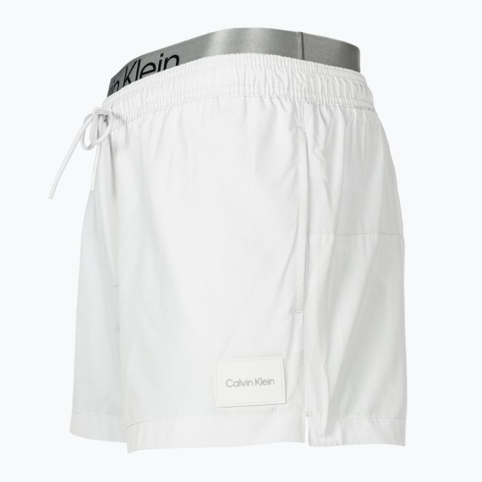 Herren Calvin Klein Short Double Waistband swim shorts nimbus cloud 3