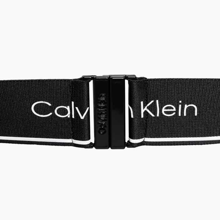 Calvin Klein Triangle-RP-Badeanzug-Oberteil schwarz 4