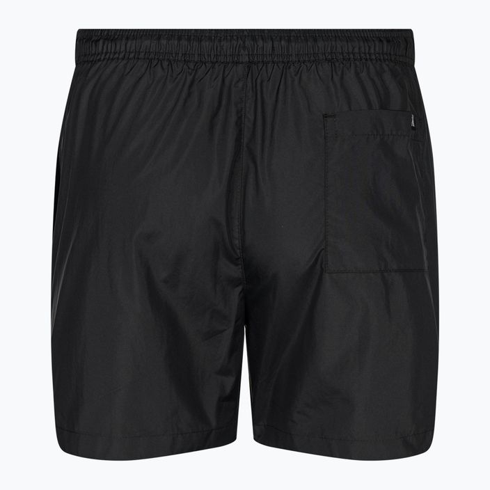 Herren Calvin Klein Medium Drawstring Badeshorts schwarz/blau 2