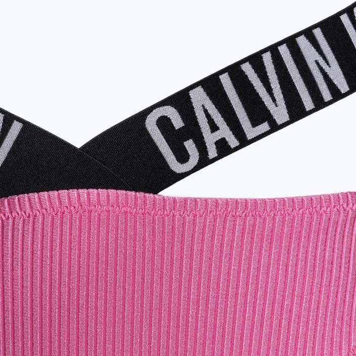 Calvin Klein High Leg Cheeky Bikini unten fett rosa 3