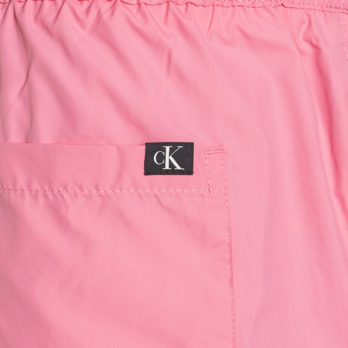 Herren Calvin Klein Short Drawstring Badeshorts Beutel rosa 4