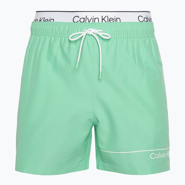 Herren Calvin Klein Medium Double WB cabbage Badeshorts
