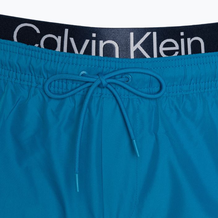 Herren Calvin Klein Short Double Waistband ocean hue swim shorts 3