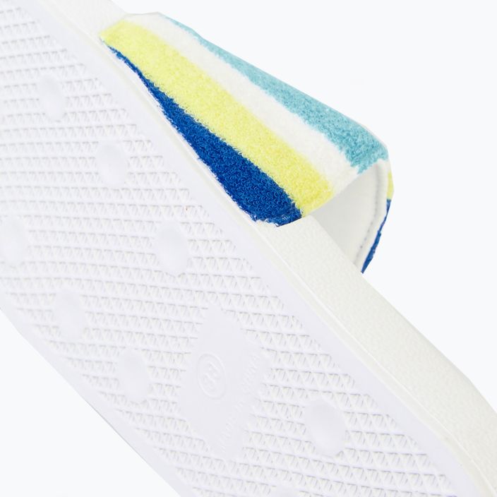 Damen O'Neill Brights Slides blau Handtuch Streifen Flip-Flops 12
