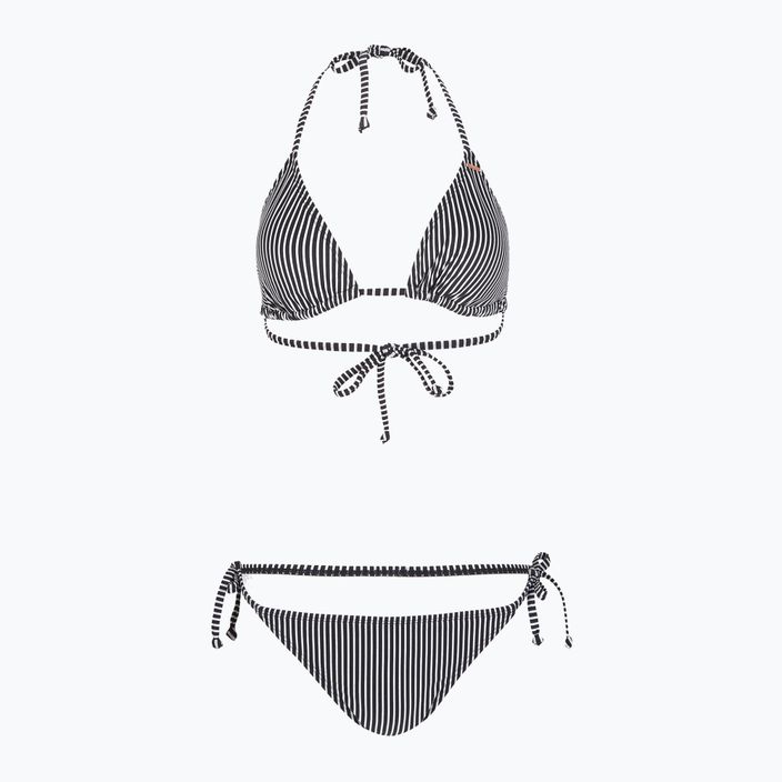 Zweiteiliger Damen-Badeanzug O'Neill Capri Bondey Bikini schwarz einfach gestreift 5