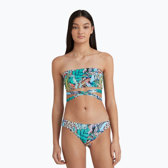 Zweiteiliger Damen-Badeanzug O'Neill Jen Maoi Bikini blau comic seaweed 2