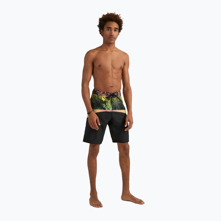 Men's O'Neill Hyperfreak Pro Block 20'' swim shorts schwarz aus 7