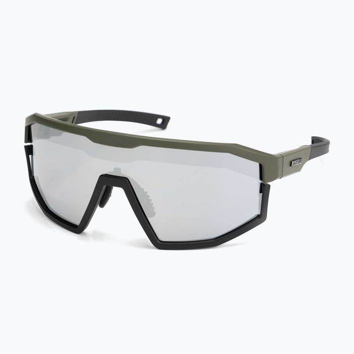 Sonnenbrille Rogelli Recon army green/smoke