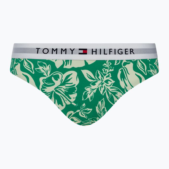 Tommy Hilfiger Classic Bikini Bottom Print vintage tropisch olympisch grün