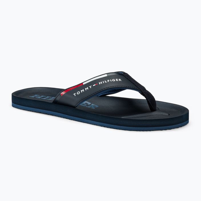 Tommy Hilfiger Comfort Beach Sandale Herren Wüste Himmel Flip Flops