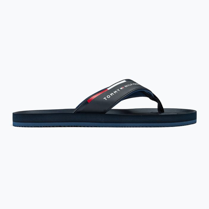 Tommy Hilfiger Comfort Beach Sandale Herren Wüste Himmel Flip Flops 2