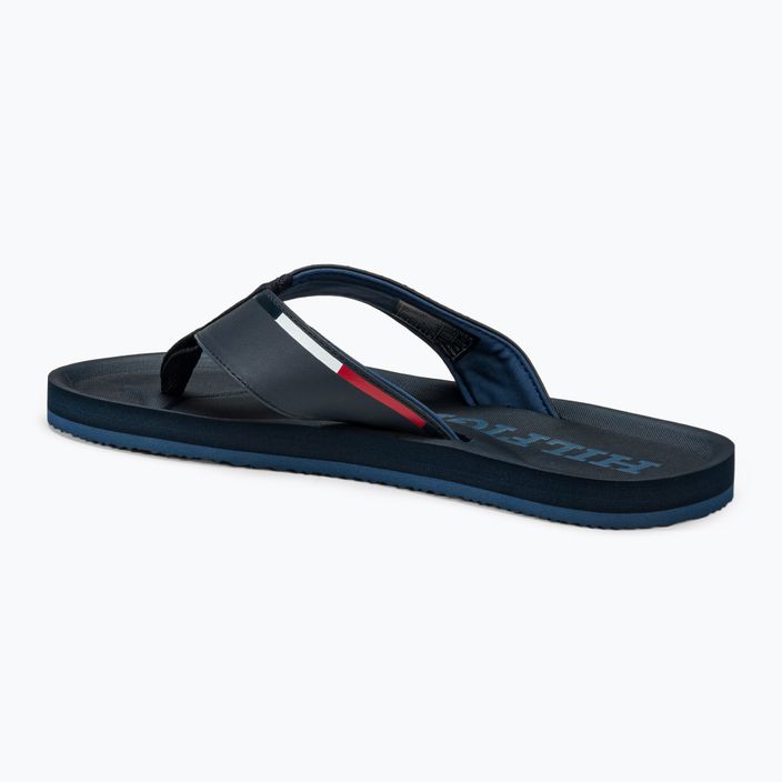 Tommy Hilfiger Comfort Beach Sandale Herren Wüste Himmel Flip Flops 3