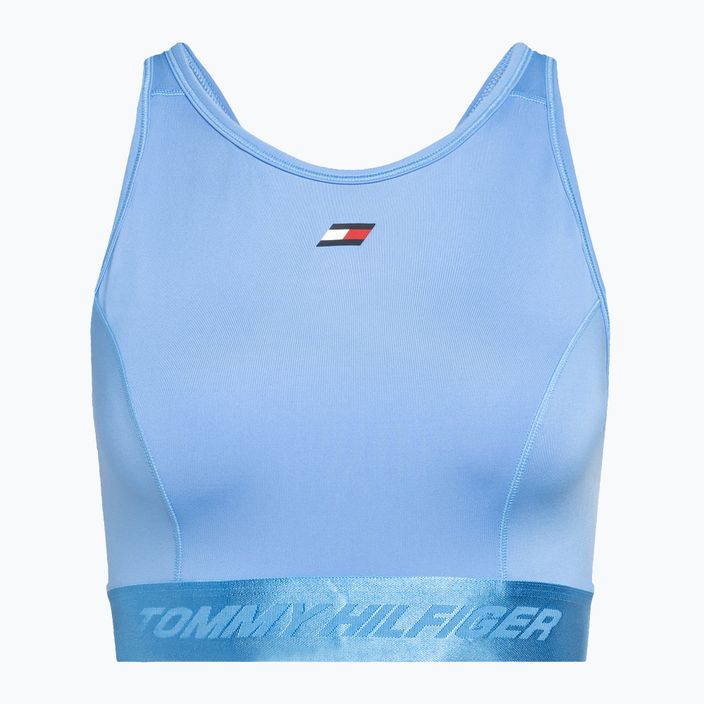 Tommy Hilfiger Essentials Mid Int Racer Back blauer Fitness-BH 4