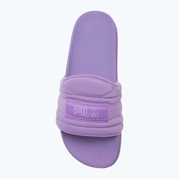 FILA Damen Morro Bay Zeppa Lounge Flip-Flops viola 5