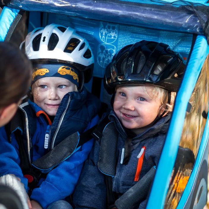 Thule Coaster XT Fahrradanhänger+Kinderwagen blau 10101806 9