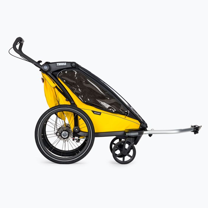 Thule Chariot Sport 1 Einzelfahrradanhänger gelb 10201022 2