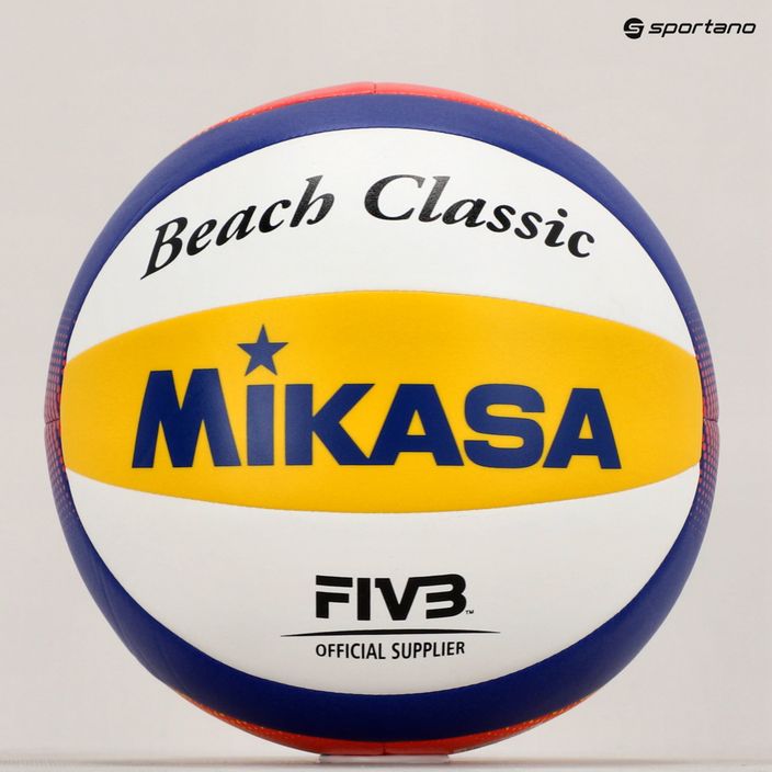 Mikasa Volleyball BV552C weiß/blau/gelb/orange Größe 5 5