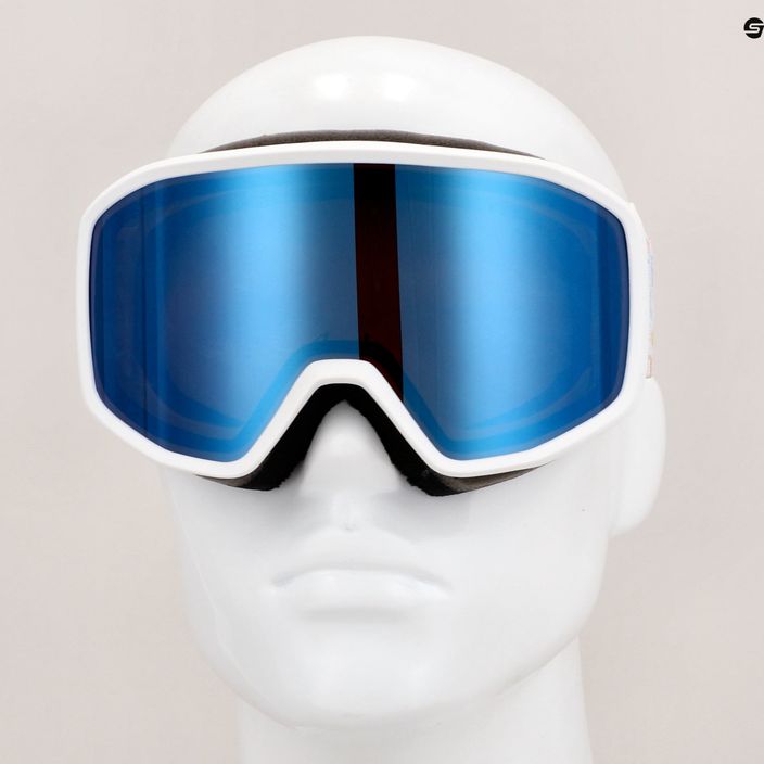 Damen Snowboardbrille ROXY Izzy sapin weiß/blau ml 12