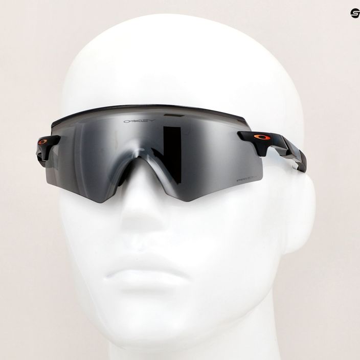 Oakley Encoder Sonnenbrille poliert schwarz/prizm schwarz 12