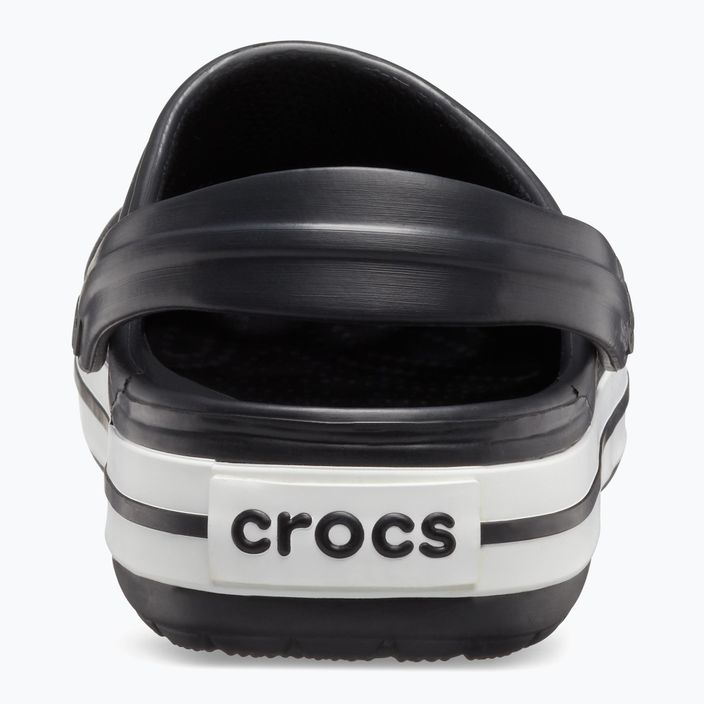 Crocs Crocband Pantoletten schwarz 8