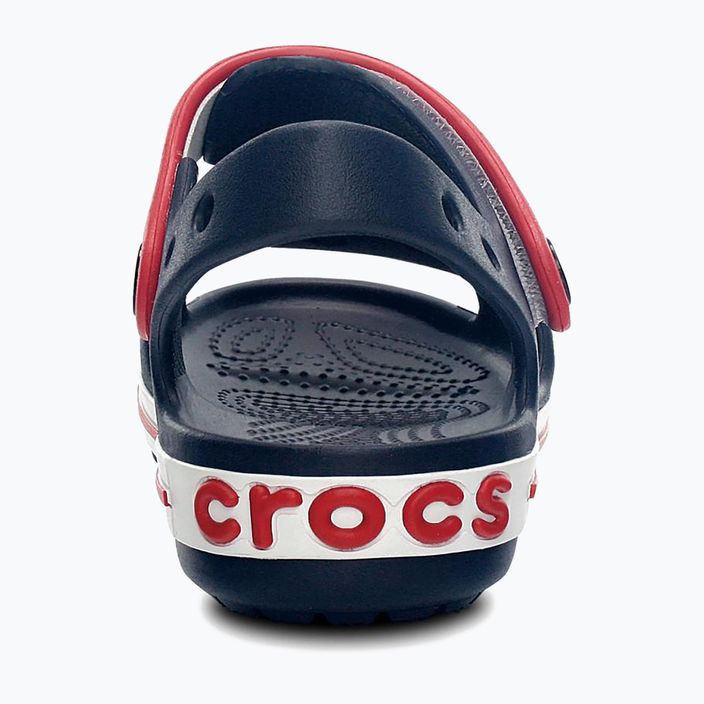 Crocs Crockband Kinder Sandale navy/rot 4