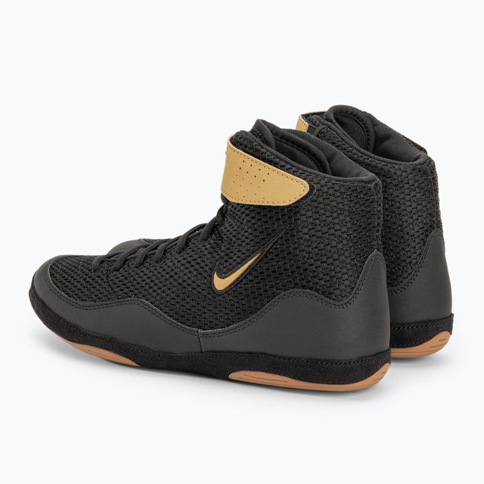 Herren Ringerschuhe Nike Inflict 3 Limited Edition schwarz/vegas gold 3