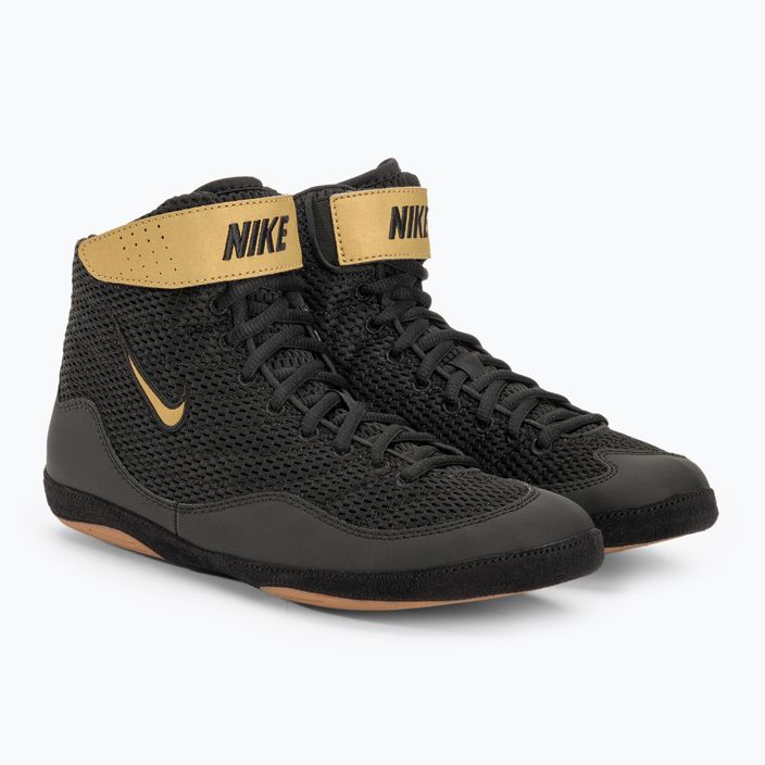 Herren Ringerschuhe Nike Inflict 3 Limited Edition schwarz/vegas gold 4