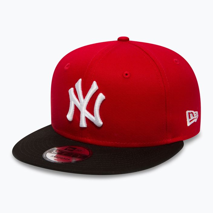 Neue Era Farbe Block 9Fifty New York Yankees Kappe rot 4