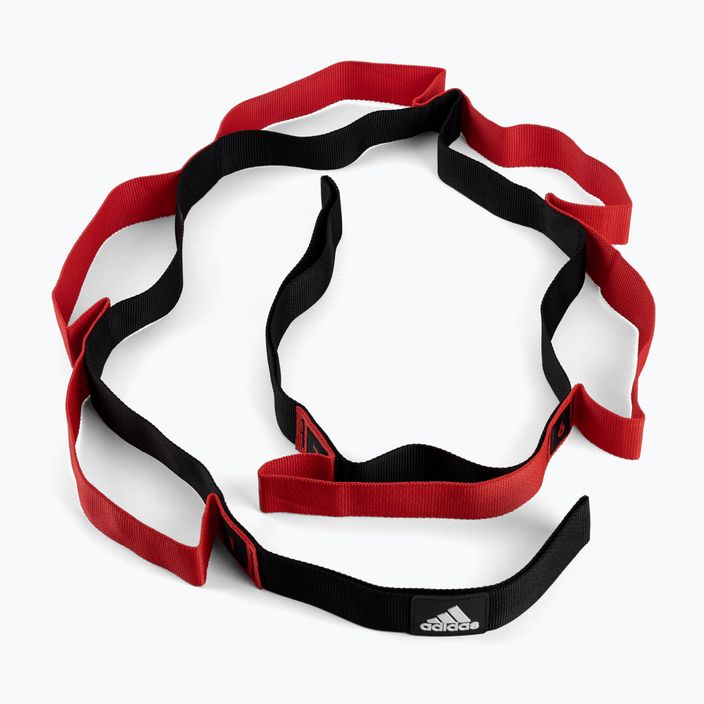 Adidas Trainingsgürtel schwarz und rot ADTB-10608 2