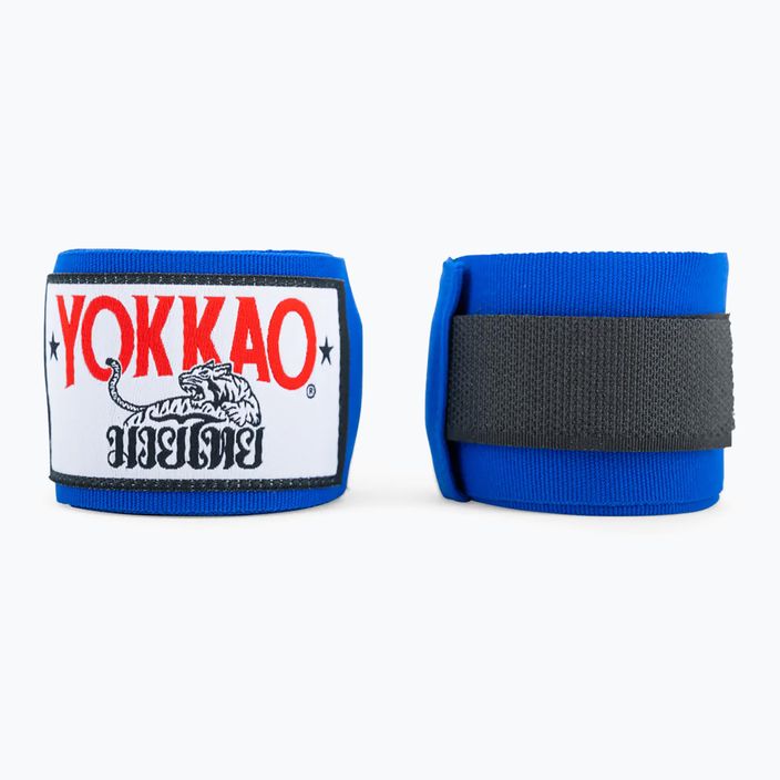Boxbandagen YOKKAO Premium blau HW-2-3 3