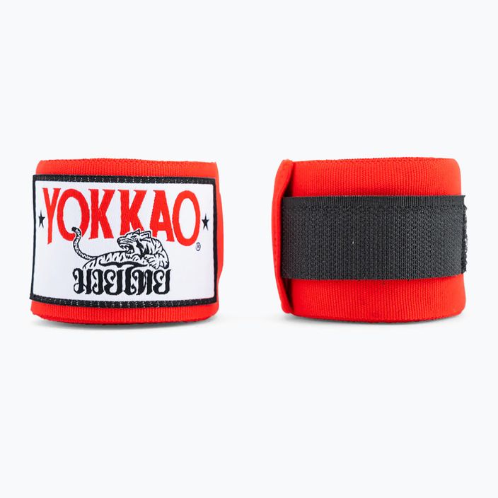 Boxbandagen YOKKAO Premium rot HW-2-2 3