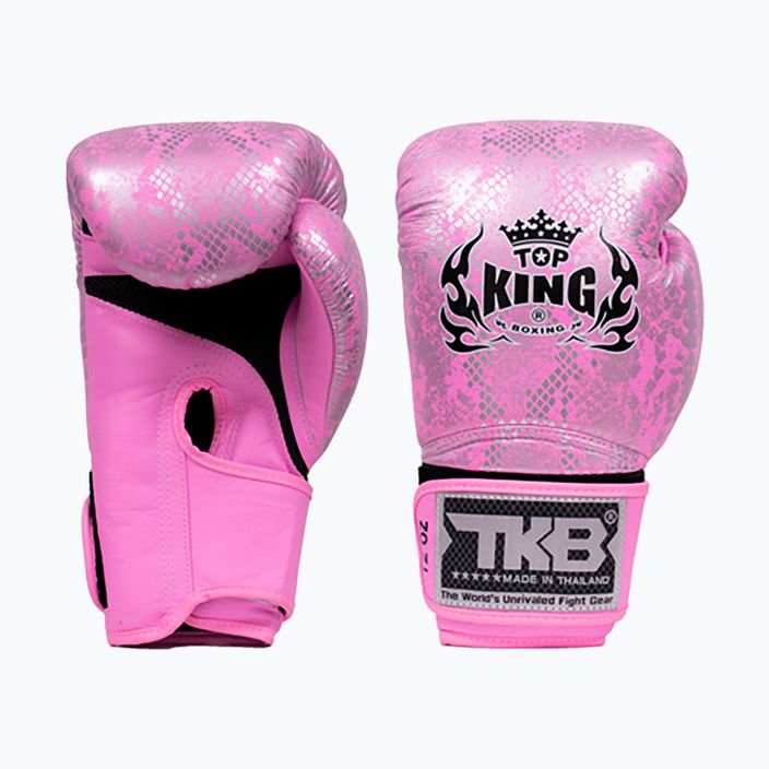 Boxhandschuhe Top King Muay Thai Super Star „Air” rosa TKBGSS 7