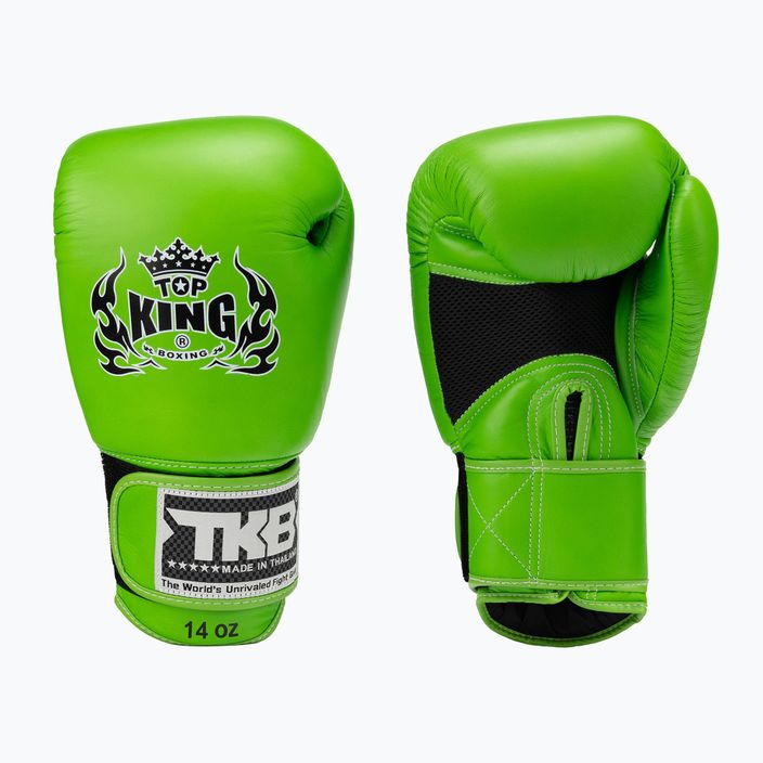 Top King Muay Thai Ultimate Air grün Boxhandschuhe TKBGAV-GN