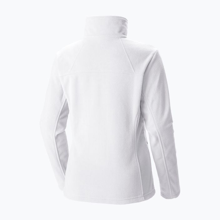 Columbia Fast Trek II Damen Fleece-Sweatshirt weiß 1465351 8