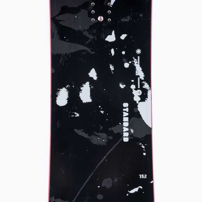 Snowboard K2 Standard schwarz-rot 11F0010 5