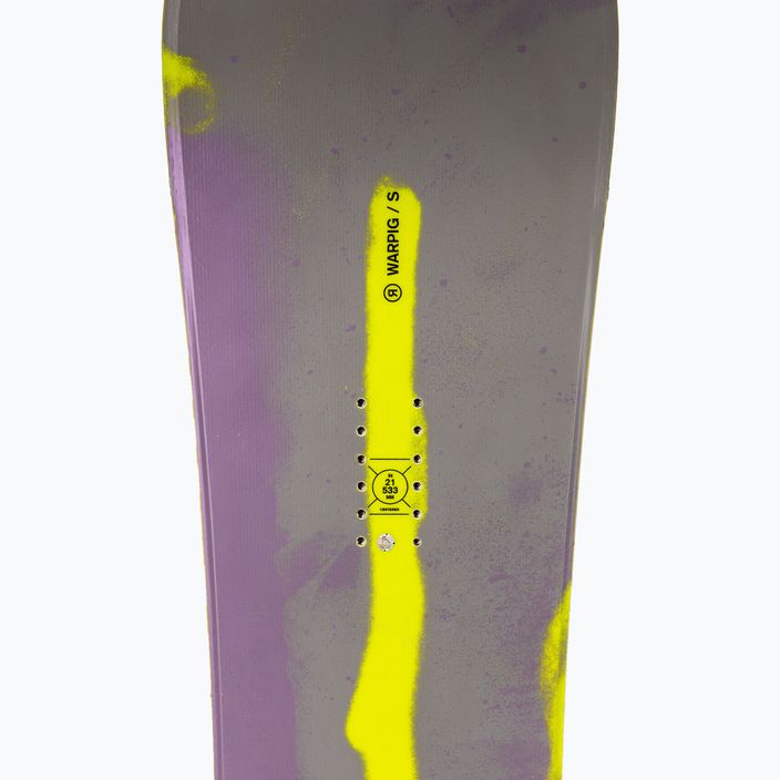 Snowboard RIDE WARPIG grau 12F0014.1.1 5