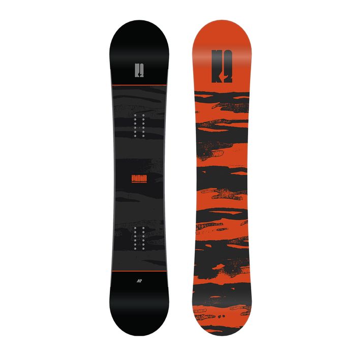 Snowboard K2 Standard schwarz und orange 11G0010/1W 2