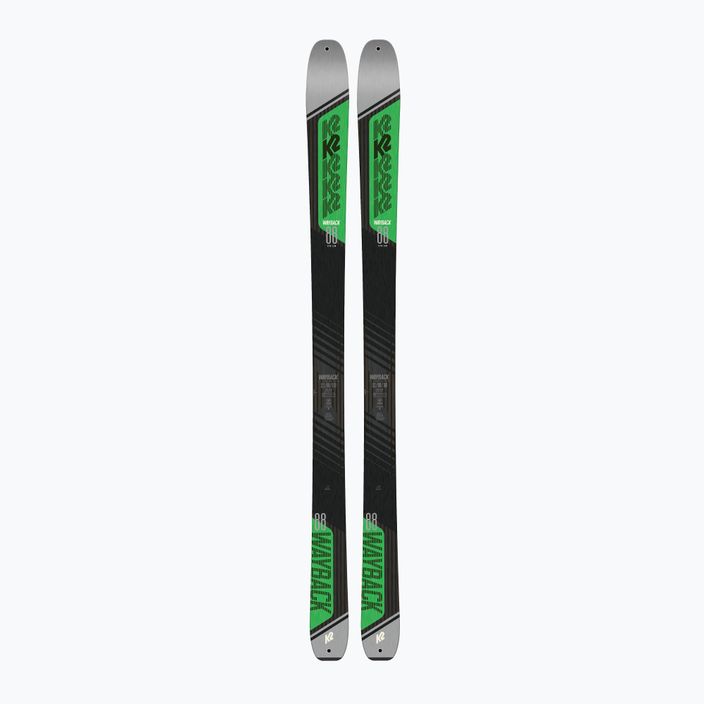 K2 Wayback 88 grau-grün Skier 10G0202.101.1 9
