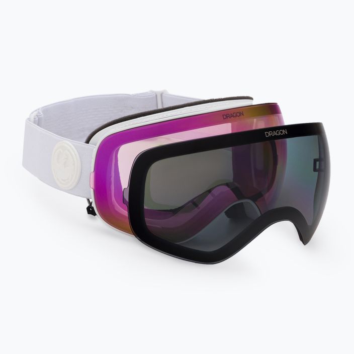 Dragon X2S White Out Skibrille rosa 30786/7230195