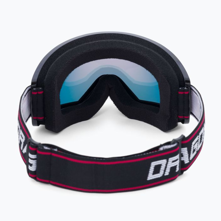 Dragon DX3 OTG Skibrille schwarz/rot 3